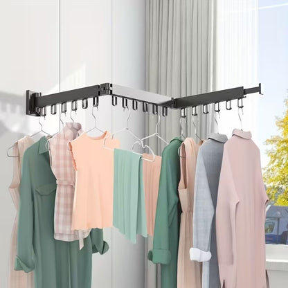 Clothes Drying Rack | Foldable Space-Saving Design | Indoor & Outdoor Use 15152381952326-1