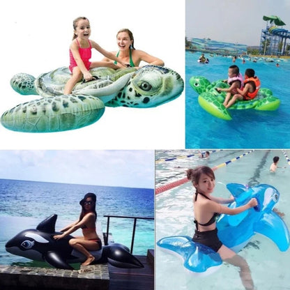Inflatable Swim Raft Summer Pool Toys 6851461775460-1