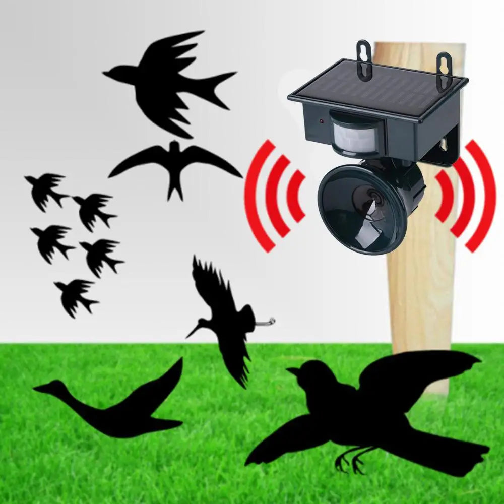 Premium Motion Sensor Bird Repeller And Scarer 15179482562908-1