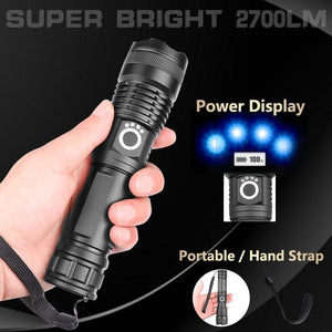 1000 Lumens Xlamp Xhp70.2 Most Powerful Led Flashlight