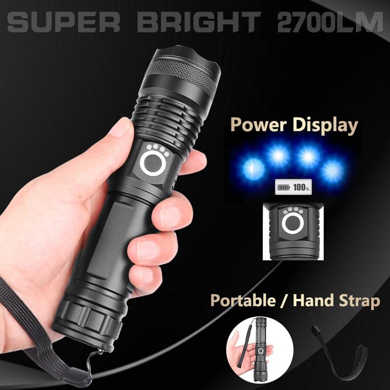 1000 Lumens Xlamp Xhp70.2 Most Powerful Led Flashlight