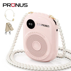 Portable Personal Voice Amplifier With Wired Mic