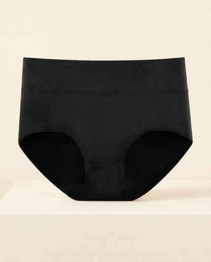 Soft Cotton High-Waisted Comfort Briefs (4 Pack)
