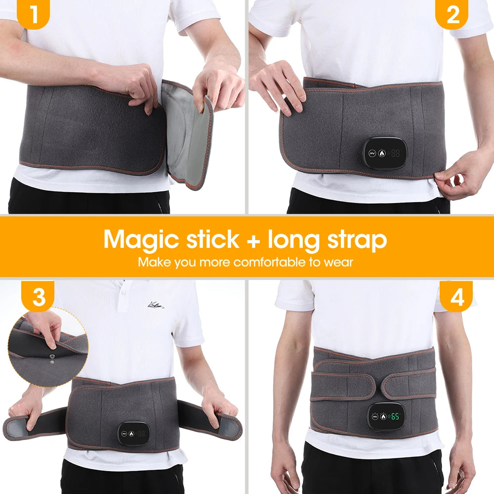 Infrared Heating Pad for Back Pain Relief & Better Blood Circulation 1005008464442183-al