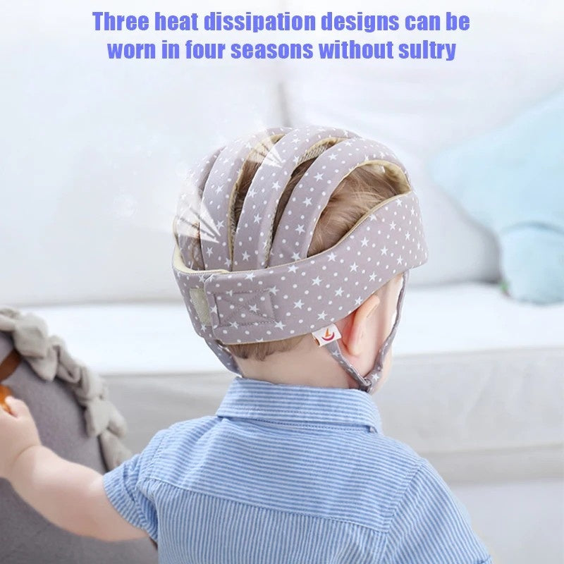 Adjustable Baby Safety Helmet For Crawling And Walking Protection