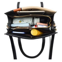 Chic Patchwork Pu Leather Handbag For Every Occasion