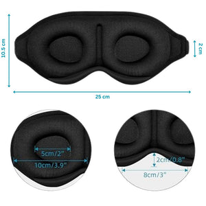 Sleep Eye Mask – Zero Eye Pressure For Maximum Comfort