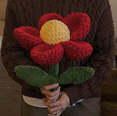 Adorable Crochet Flowers For Room Decoration