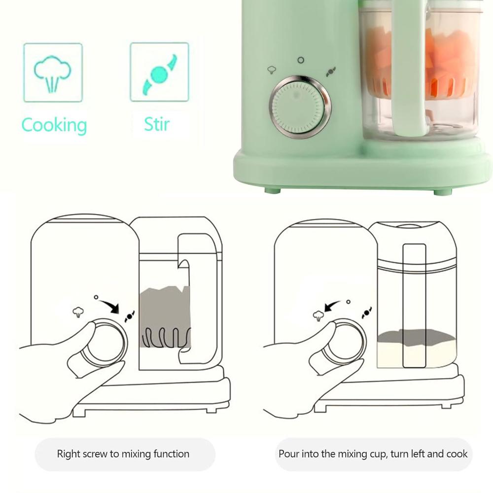 Baby Food Processor- Steamer And Blender