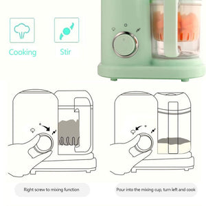 Baby Food Processor- Steamer And Blender