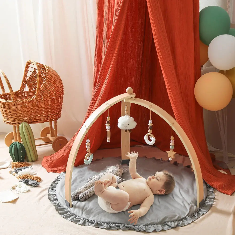 Baby Wooden Triangle Gym