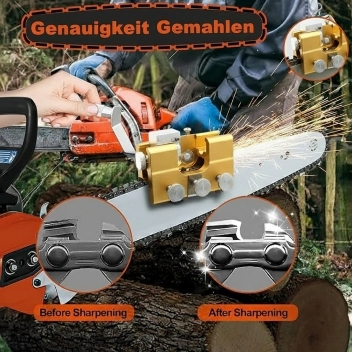 Chainsaw Sharpener for Fast, Accurate Blade Edge Restoration 14814270292294-1