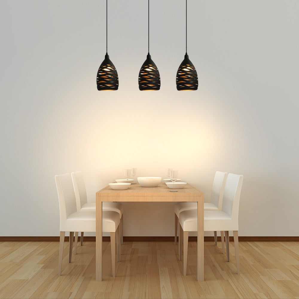 Cross‑Hatching Pendant Lamp | Metal Shade 10066877579603-1