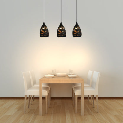 Cross‑Hatching Pendant Lamp | Metal Shade 10066877579603-1