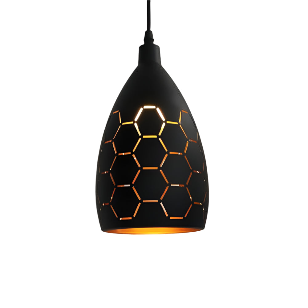 Cross‑Hatching Pendant Lamp | Metal Shade 10066877579603-1