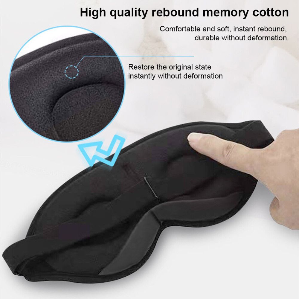 Sleep Eye Mask – Zero Eye Pressure For Maximum Comfort