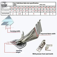 Binding Attachment For Precise And Professional Sewing
