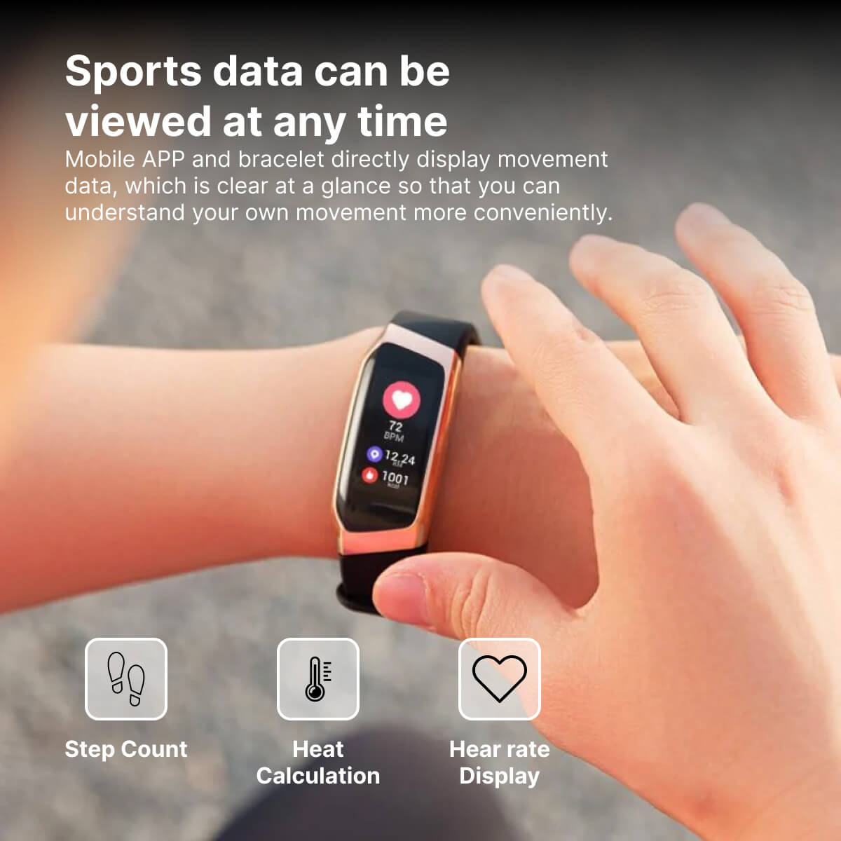 Smart Watch With Blood Pressure And Heart Rate Monitor