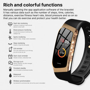 Smart Watch With Blood Pressure And Heart Rate Monitor