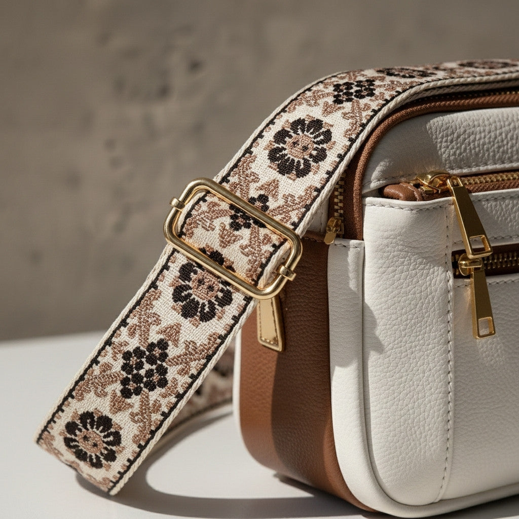 Camille | Refined Leather Shoulder Bag