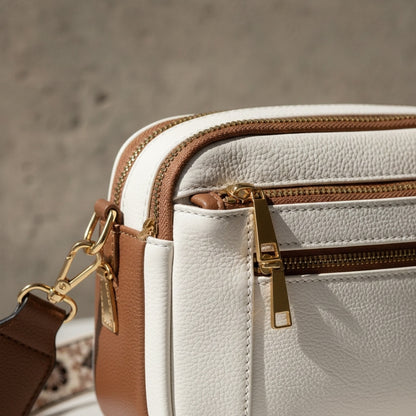 Camille | Refined Leather Shoulder Bag