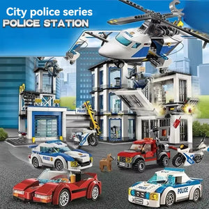 City Police Team Block Set Fun Toy For Kids