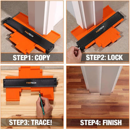 Contour Gauge Profile Tool (10 Inch+5 Inch)