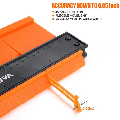 Contour Gauge Profile Tool (10 Inch+5 Inch)