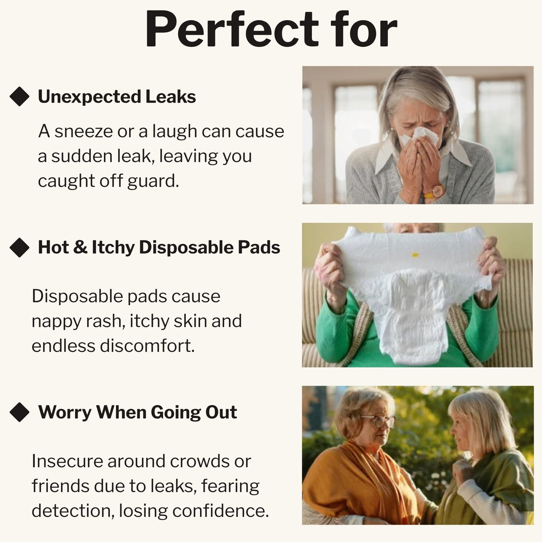 Leakproof Incontinence Underwear (2 Pack)