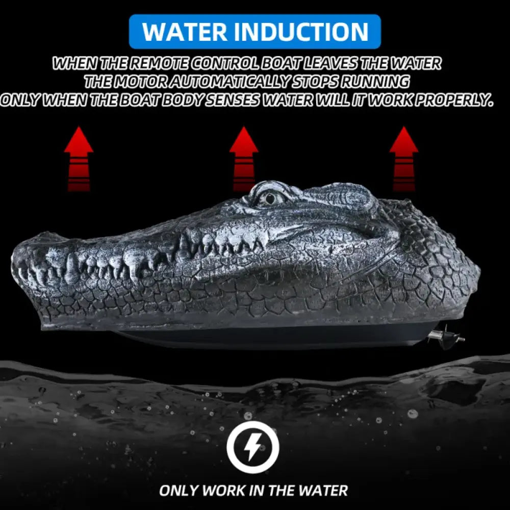 Crocodile Head Remote Control Boat