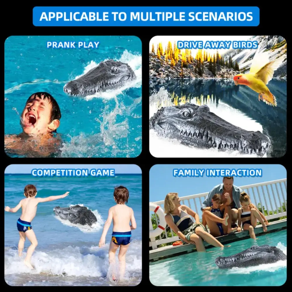 Crocodile Head Remote Control Boat