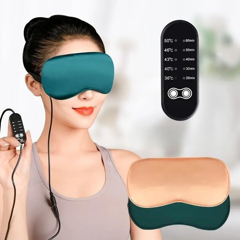 Heated Eye Mask USB Electric Warm Compress for Eye Fatigue Relief 342864