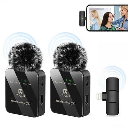 Noise Cancelling Bluetooth Wireless Microphone for Live Streaming and Video 1005006522020614-al