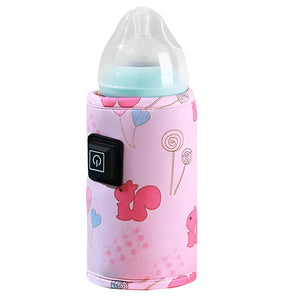 Portable Baby Bottle Warmer With Usb And Thermal Bag