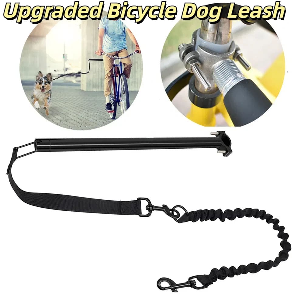 Dog Bike Leash with Running Attachment 262993