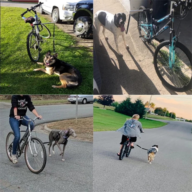 Dog Bike Leash with Running Attachment 262993