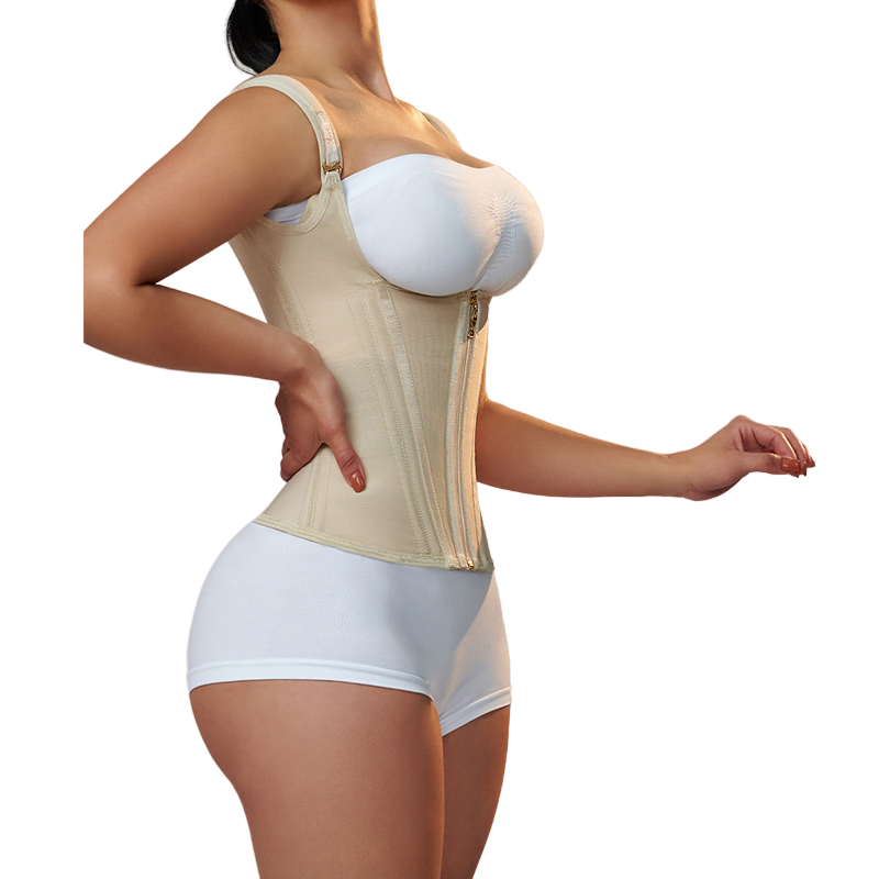 Double Compression Waist Trainer Corset For Slimming And Support