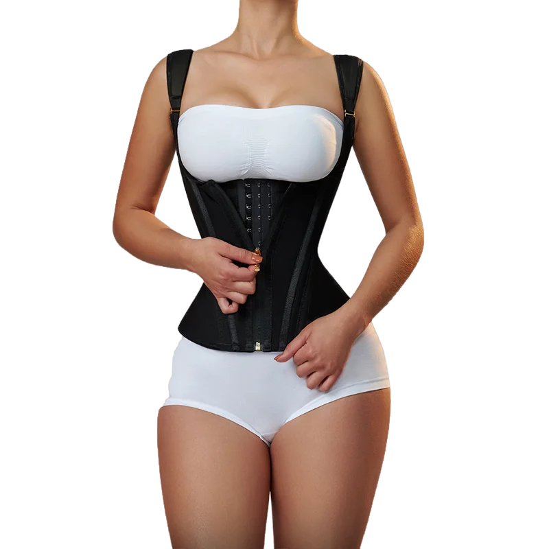 Double Compression Waist Trainer Corset For Slimming And Support