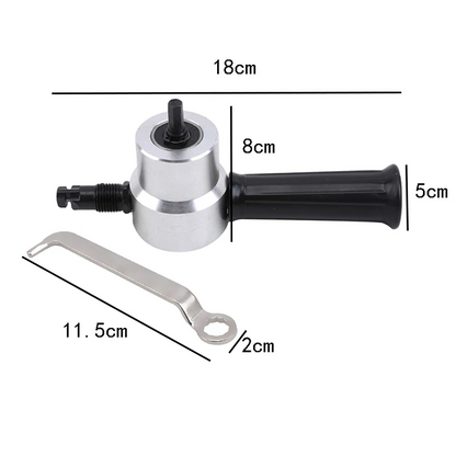 Double Head Metal Sheet Cutter Drill Attachment for Precision Cutting