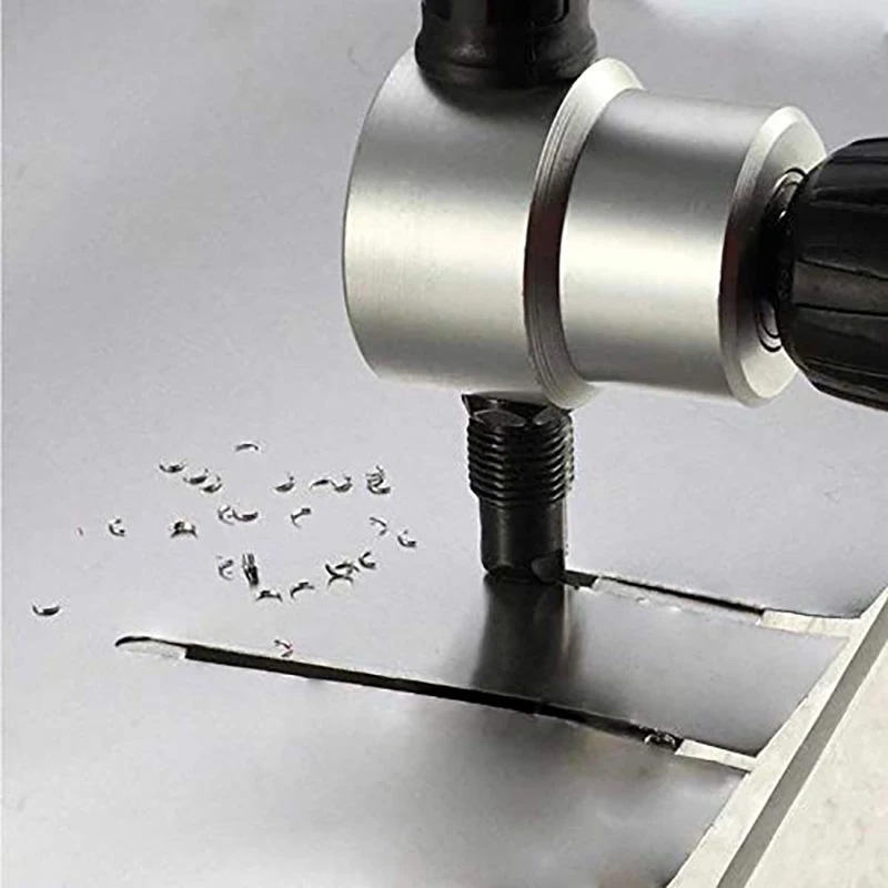 Double Head Metal Sheet Cutter Drill Attachment for Precision Cutting