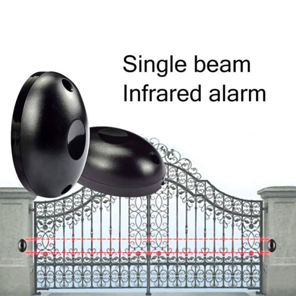 External Positioning Alarm Detector Infrared Beam Sensor Barrier For Gates, Doors, Windows Protection Against Hacking System