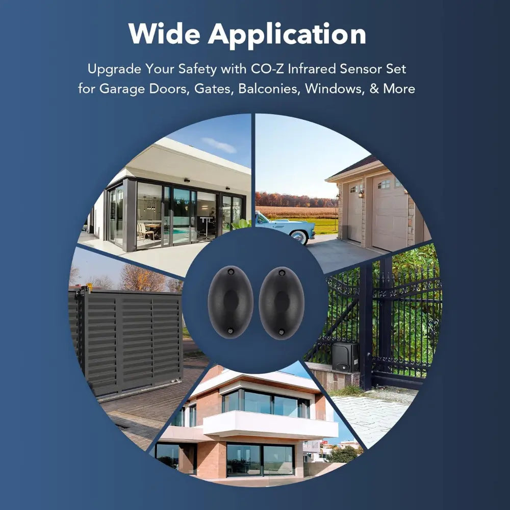 External Positioning Alarm Detector Infrared Beam Sensor Barrier For Gates, Doors, Windows Protection Against Hacking System