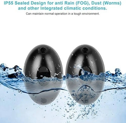 External Positioning Alarm Detector Infrared Beam Sensor Barrier For Gates, Doors, Windows Protection Against Hacking System