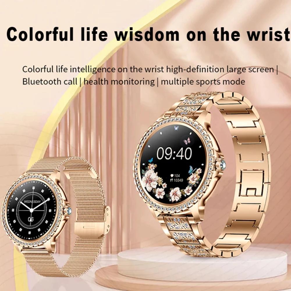 Fashion Women's Smartwatch Bluetooth Call HD Display