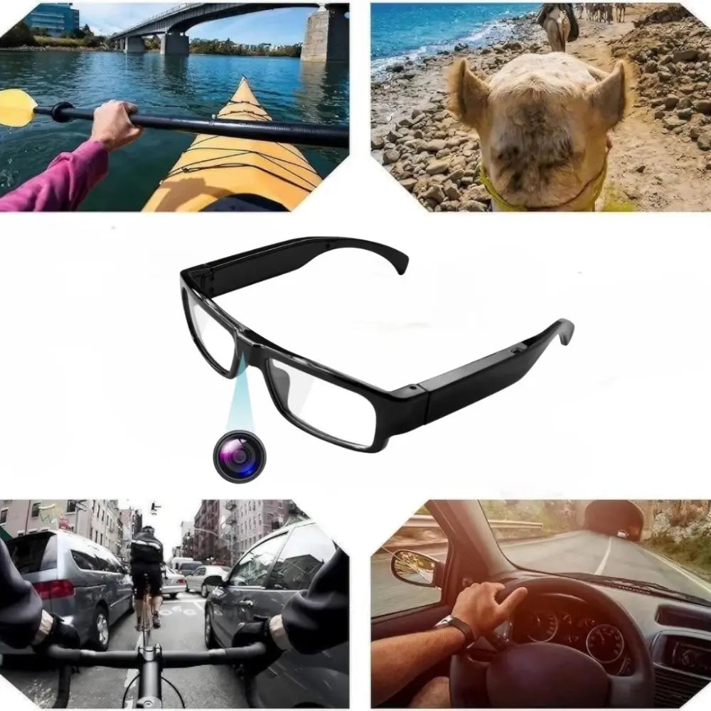 Full Hd 1080P Video Recording Surveillance Camera Eye Glasses