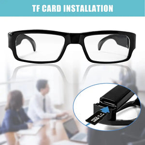 Full Hd 1080P Video Recording Surveillance Camera Eye Glasses