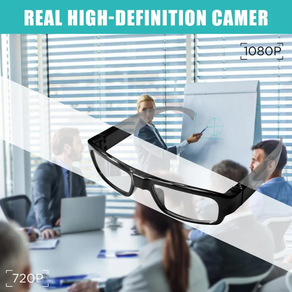 Full Hd 1080P Video Recording Surveillance Camera Eye Glasses