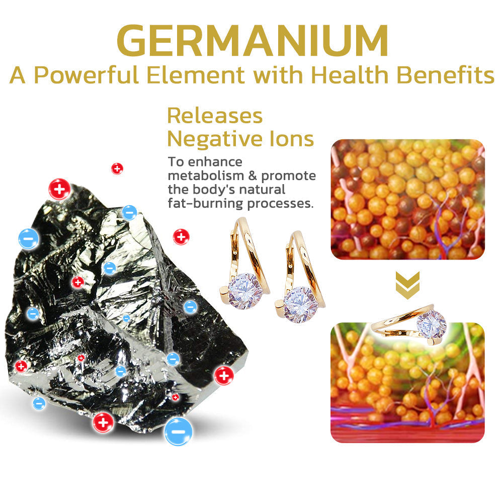 Magnetic Germanium Detox Earrings for Women - Set of 2 342952