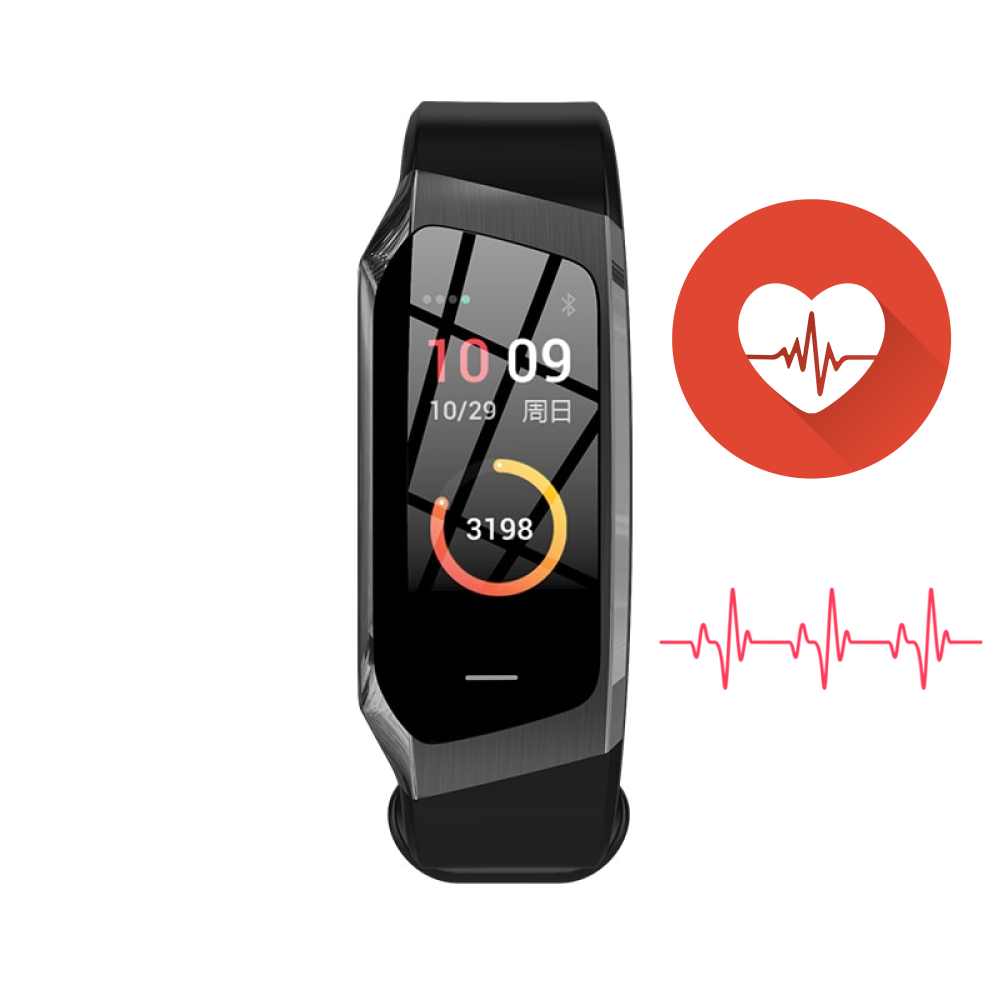 Smart Watch With Blood Pressure And Heart Rate Monitor