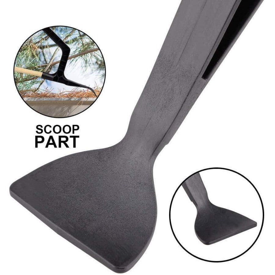 Gutter Cleaning Scoop Tool With Hook For Roof Debris